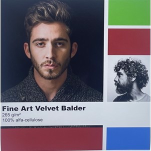 Graafinen-Verkkokauppa Fine Art Velvet Balder 265 g - 24" x 15 metriä